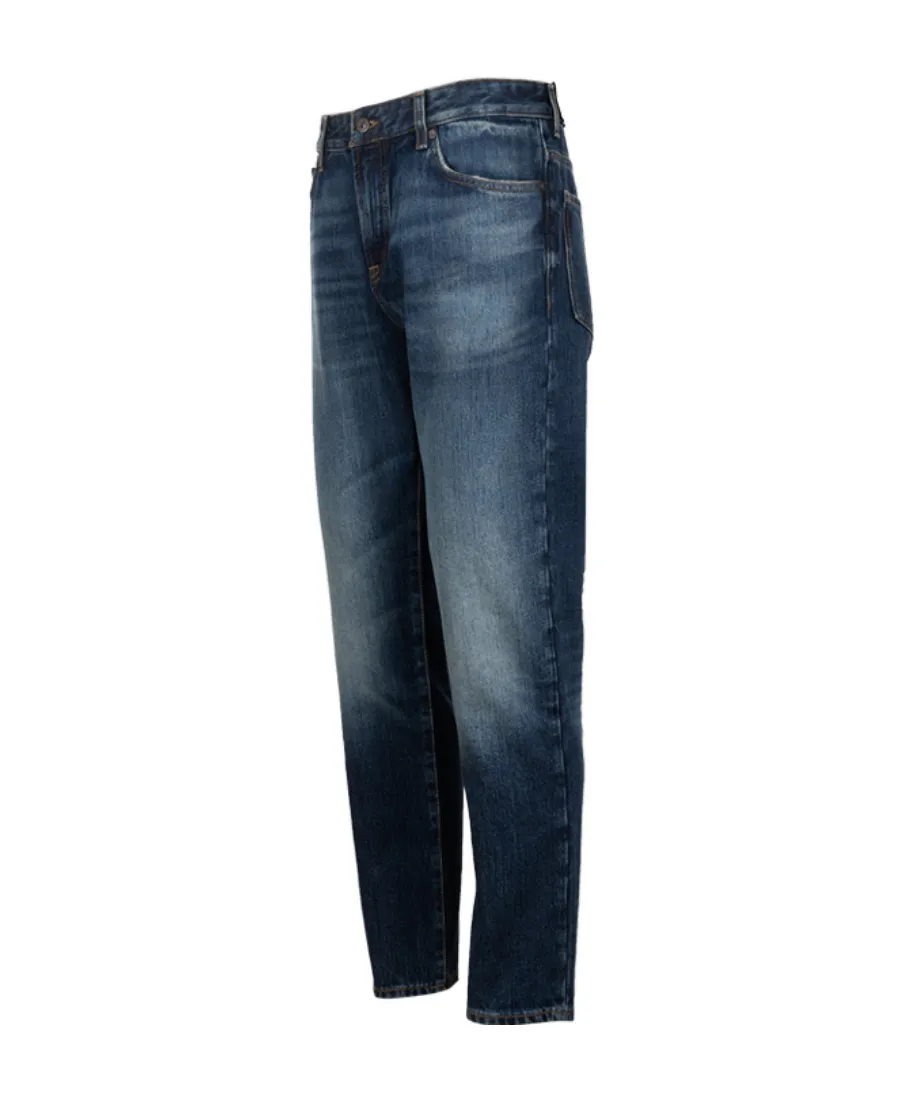 Logo Denim Pants