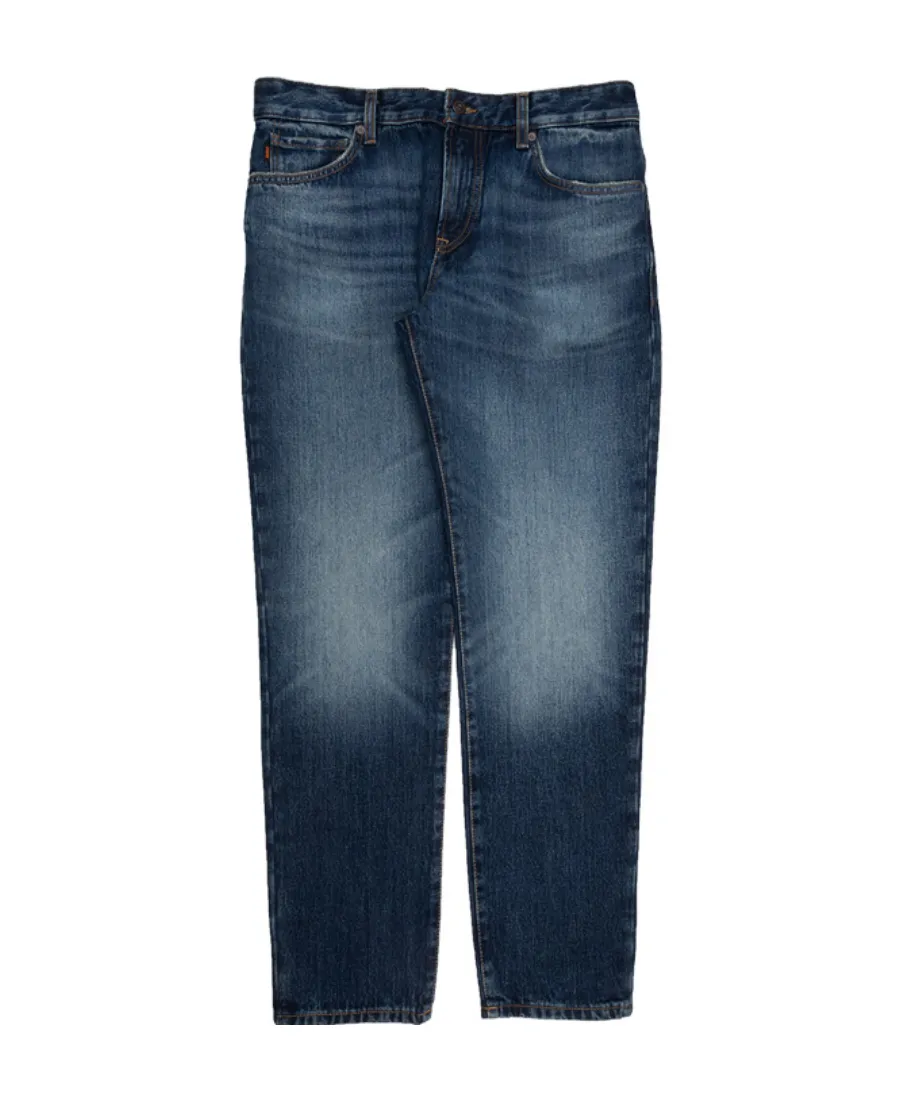 Logo Denim Pants