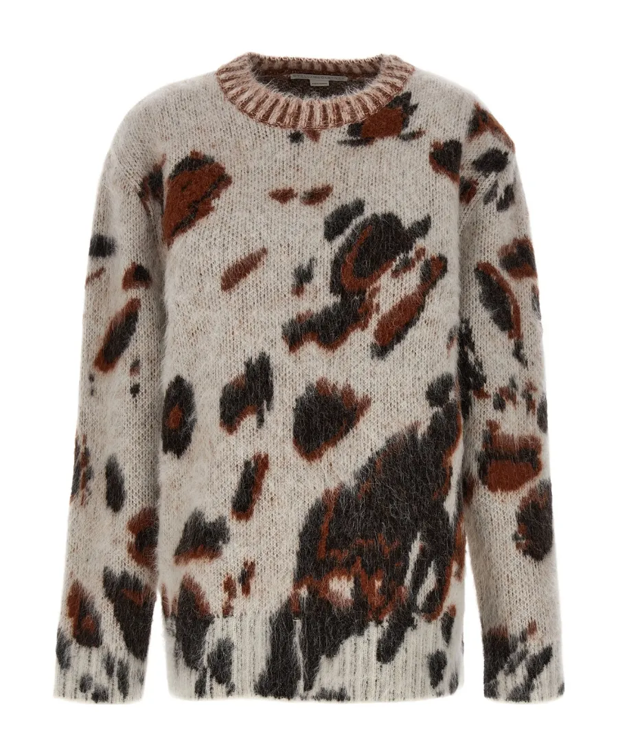 Stella Mccartney Appaloosa Pony Jacquard Knit Jumper