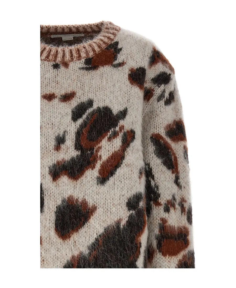 Stella Mccartney Appaloosa Pony Jacquard Knit Jumper