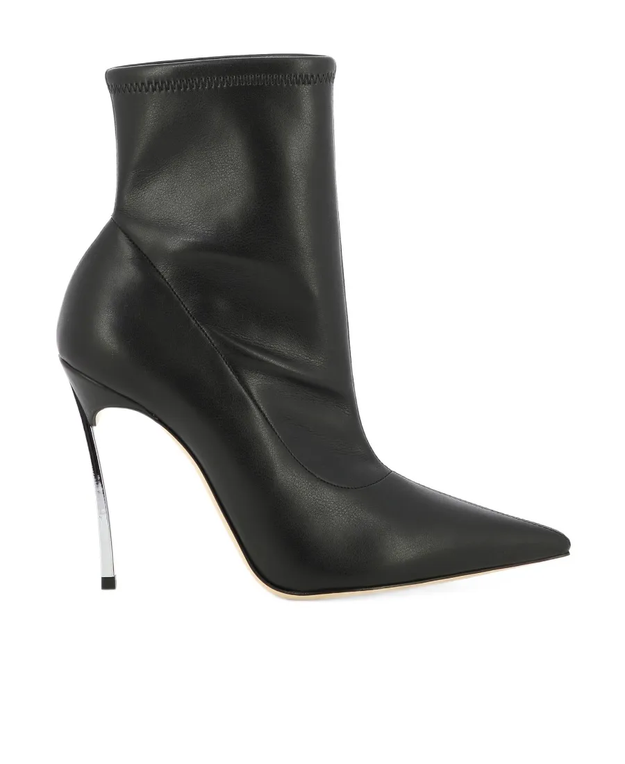 Casadei Blade Pointed Toe Heeled Boots