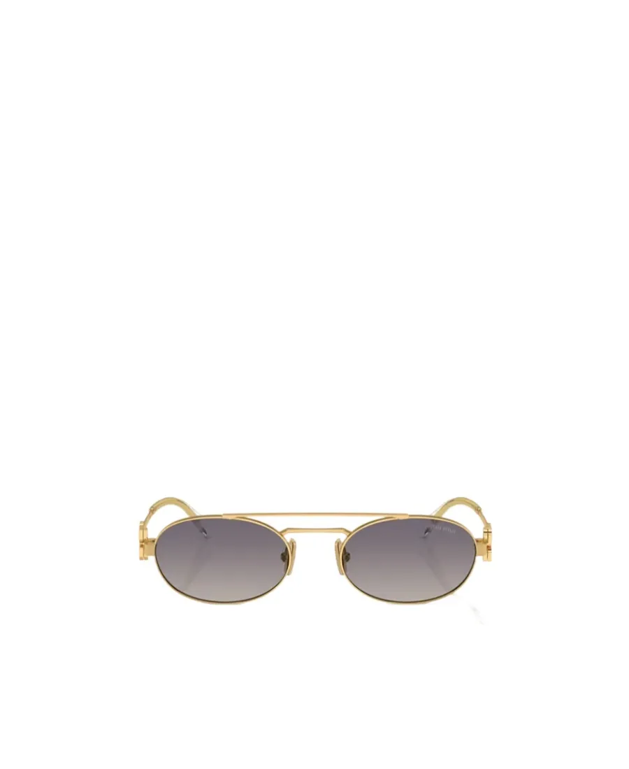 Miu Miu Eyewear Oval-Frame Sunglasses