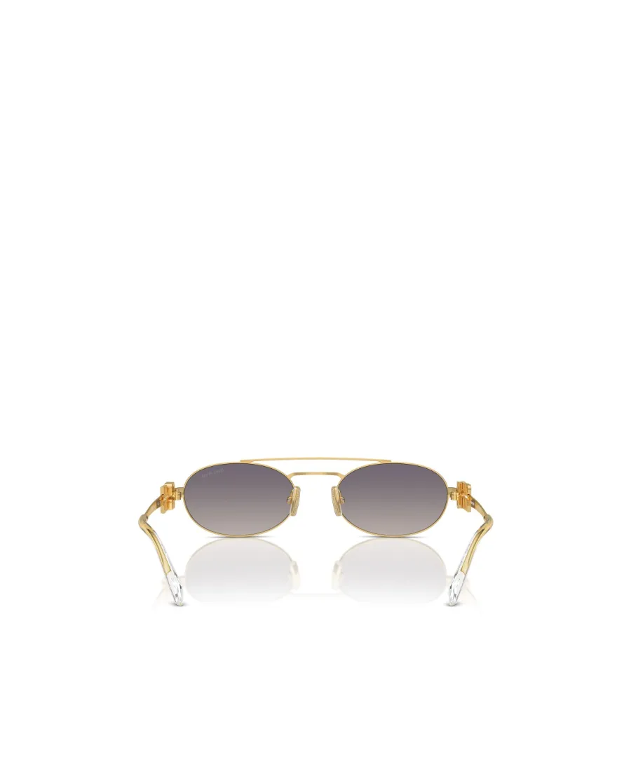 Miu Miu Eyewear Oval-Frame Sunglasses