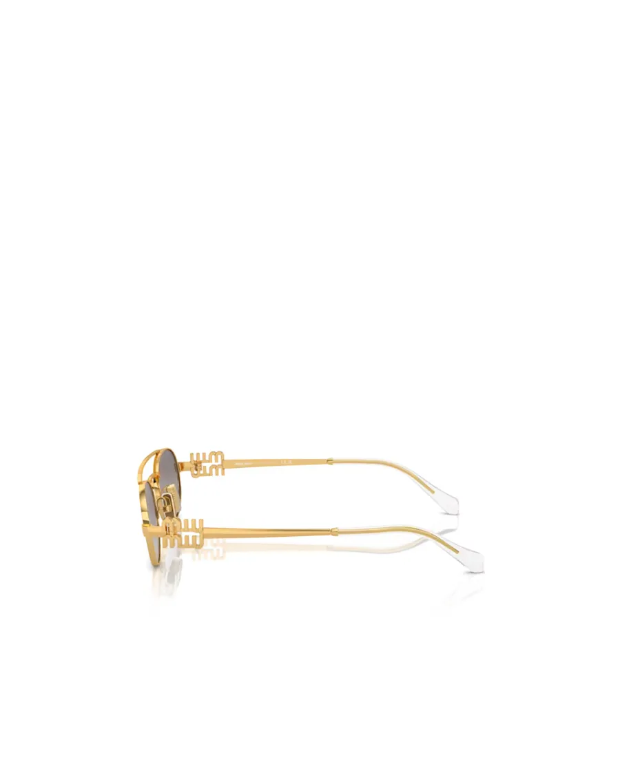 Miu Miu Eyewear Oval-Frame Sunglasses