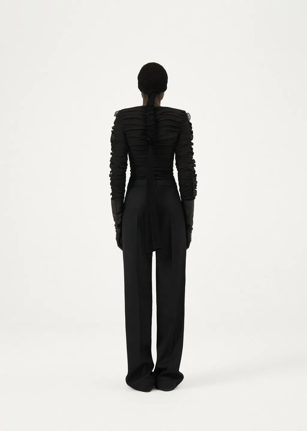 Belt-Loop Casual Pants
