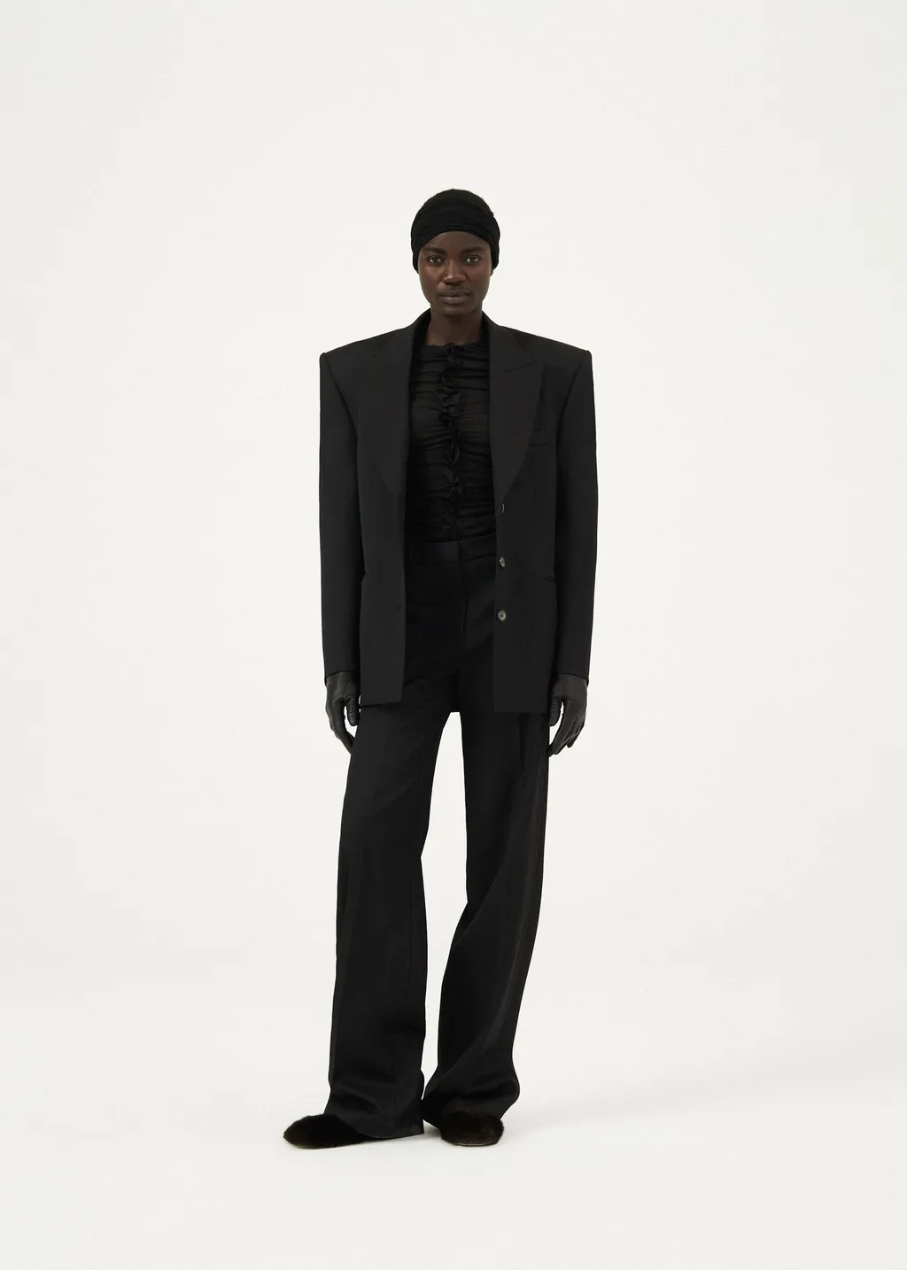 Belt-Loop Casual Pants