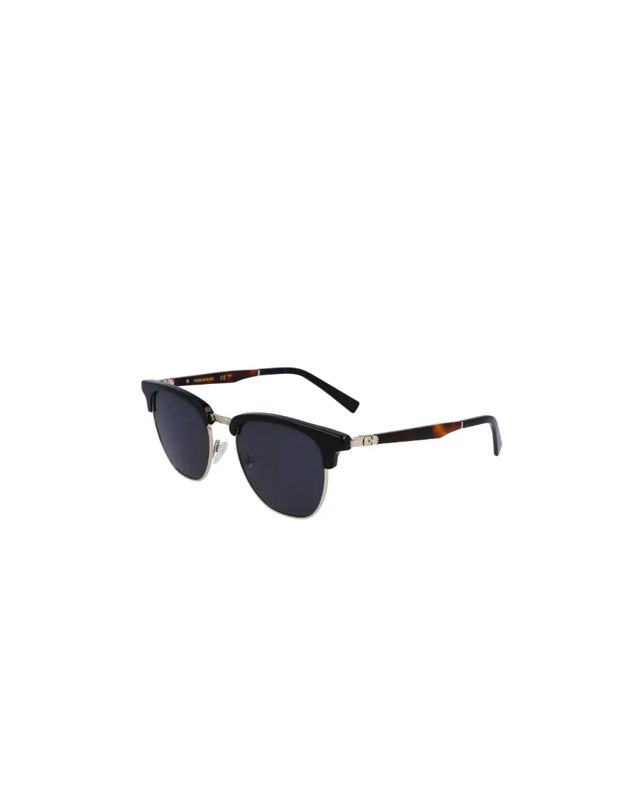 Gold-Frame Detail Sunglasses