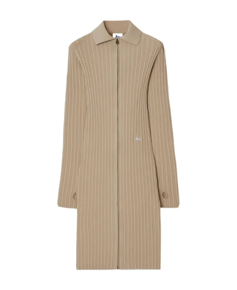 Ekd Ribbed-Knit Minidress