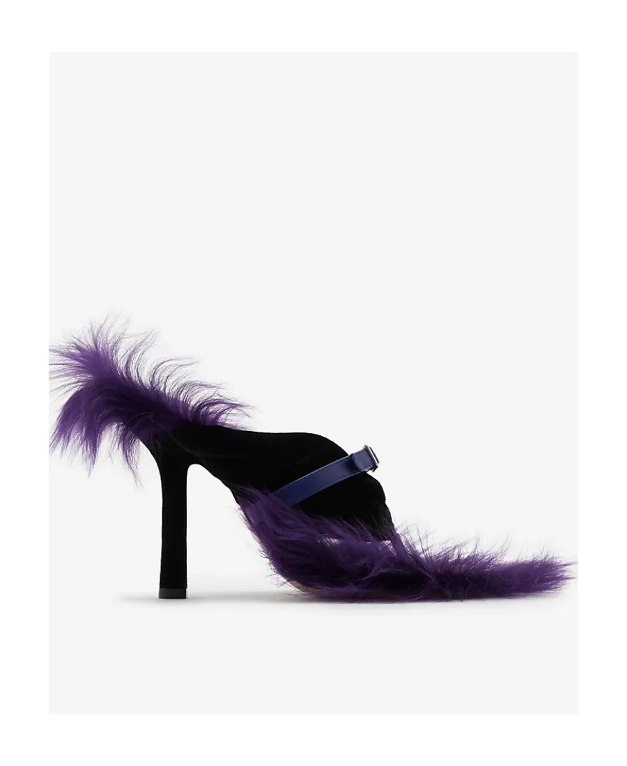 Step Post Leather Sandals