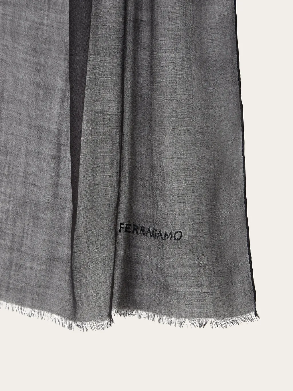 Logo Cashmere Scarf