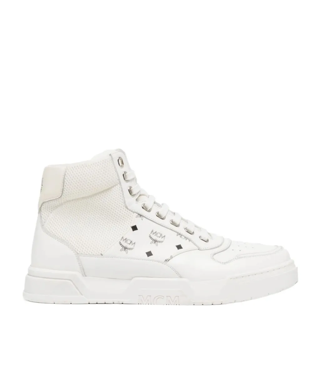 Logo Logo High-Top Skate Shoes
