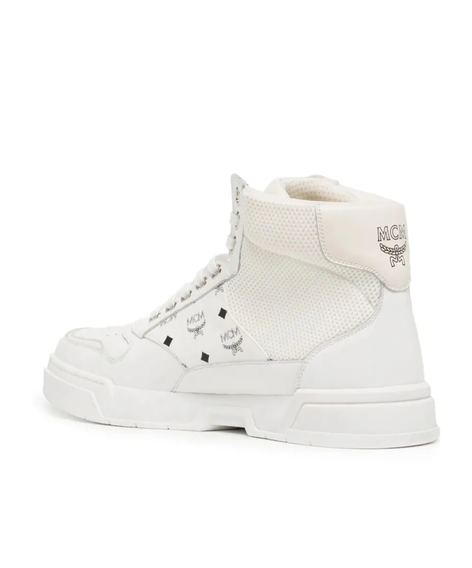 Logo Logo High-Top Skate Shoes