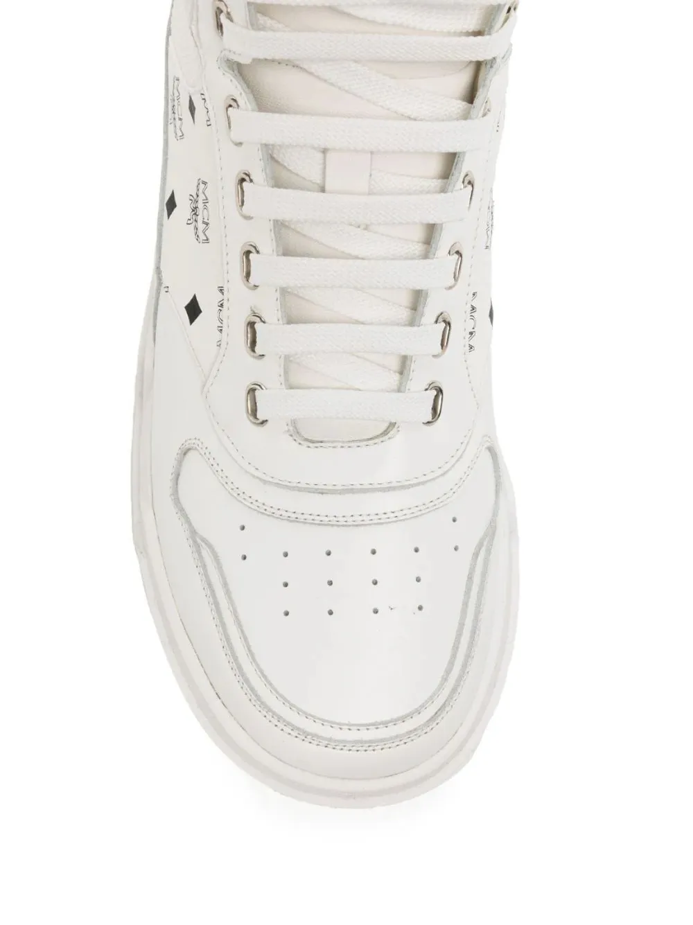 Logo Logo High-Top Skate Shoes