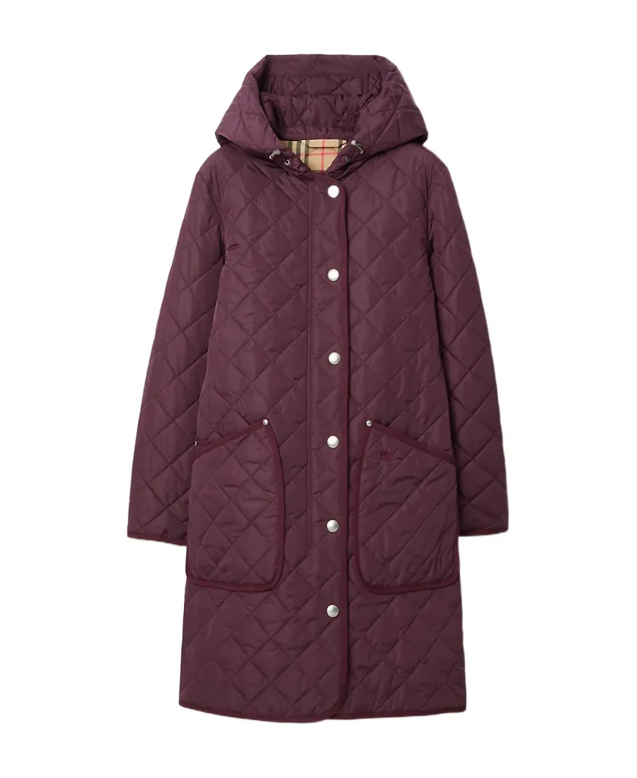 Hooded Quilted Coat
