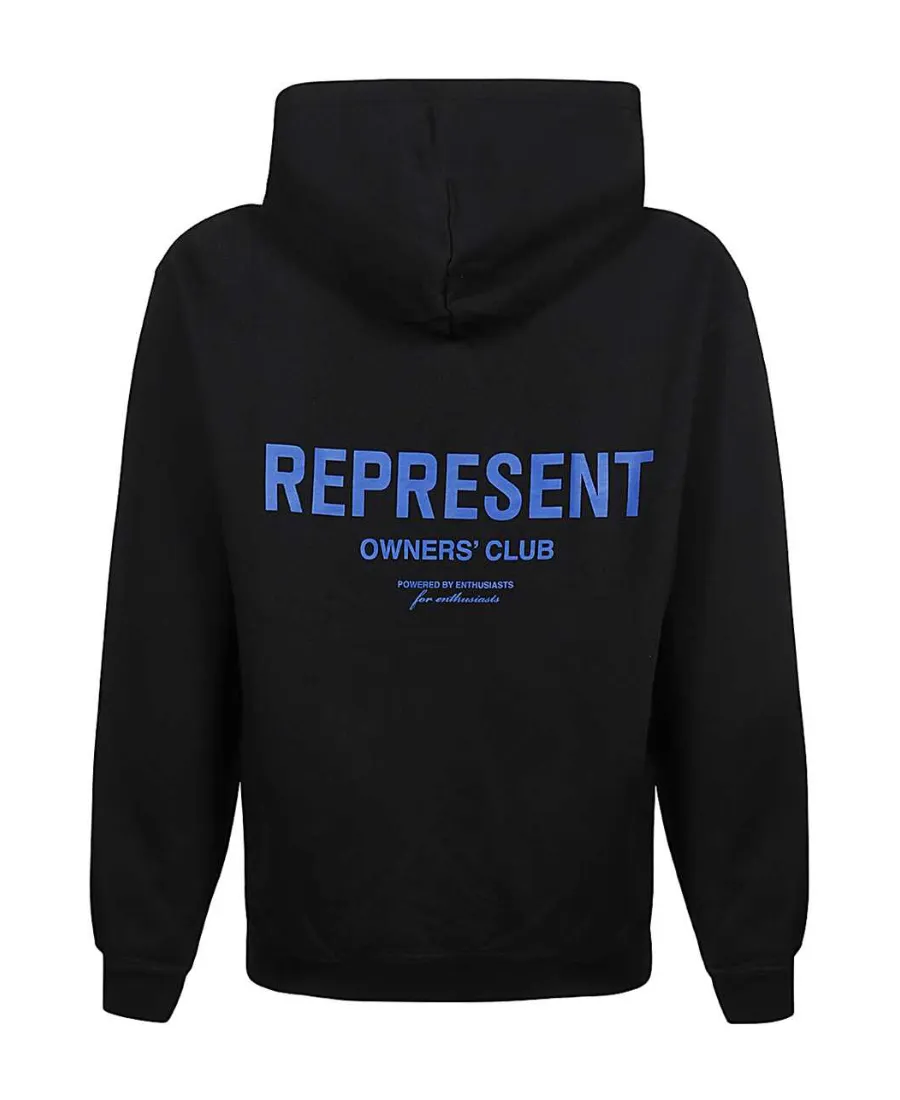 Owners' Club-Print Cotton Hoodie