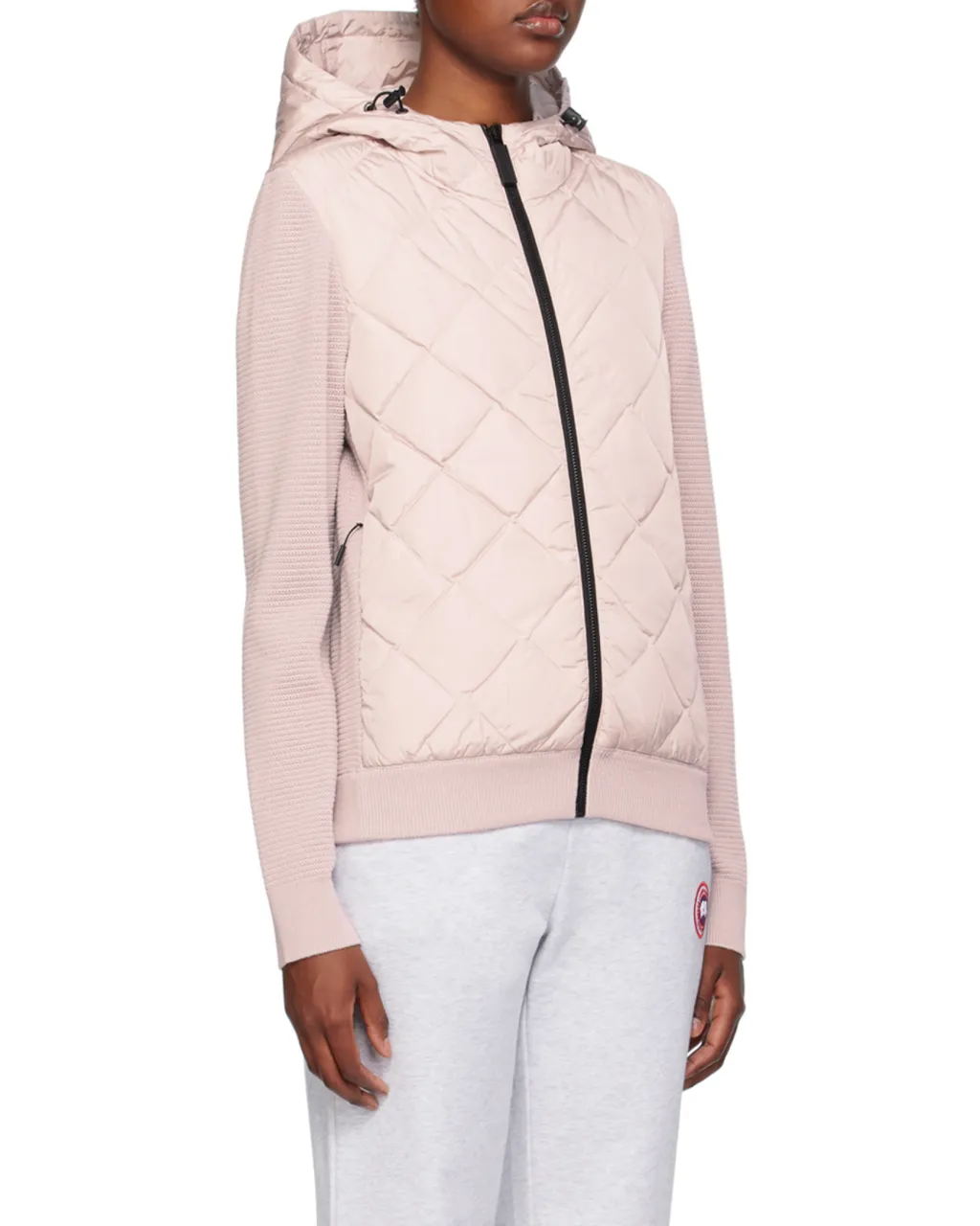 Splice Zipper Down Jacket