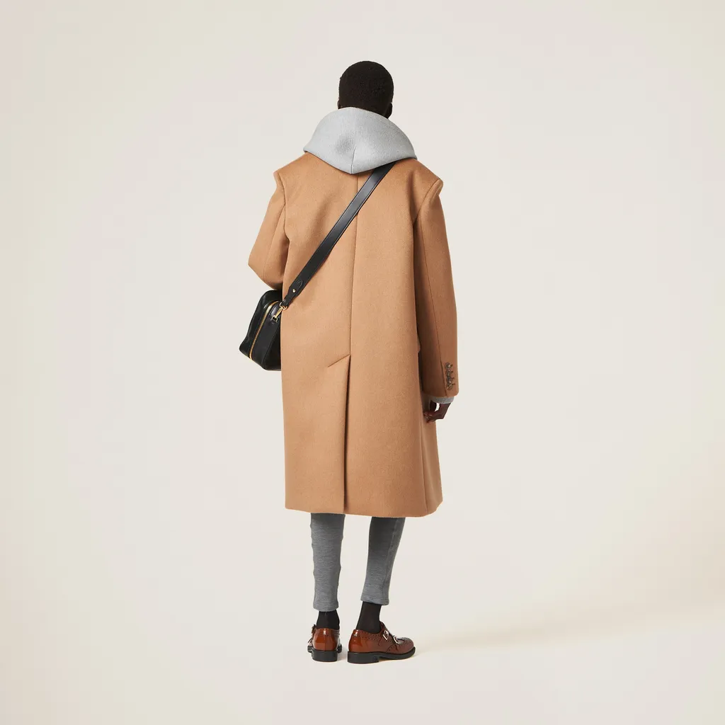 Double-Breasted Camel Hair Coat