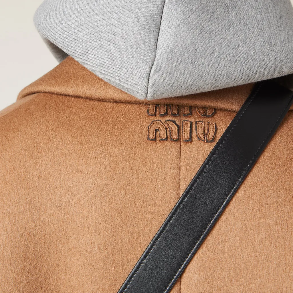 Double-Breasted Camel Hair Coat