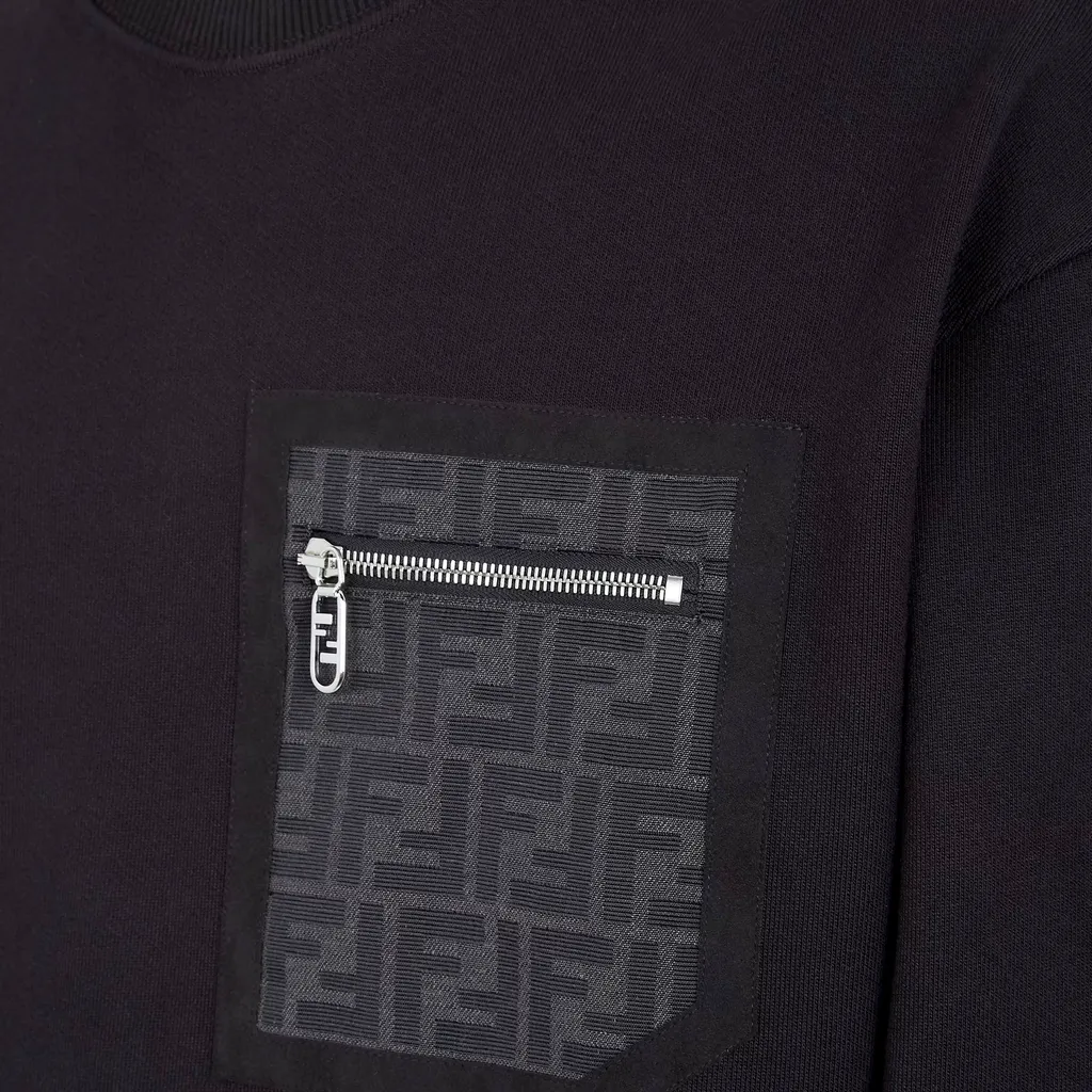 Fendi Long Sleeved Crewneck Sweatshirt