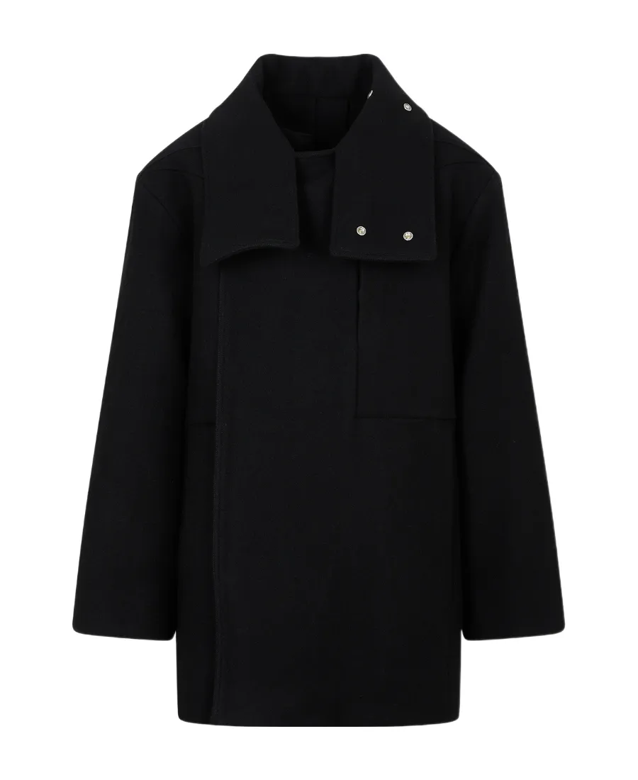 Rick Owens Luxor Concealed Fastened Coat