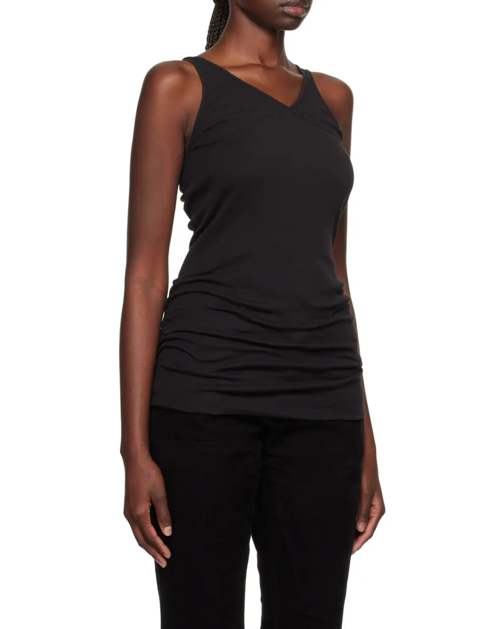 Double-Ziggy Cotton Tank Top