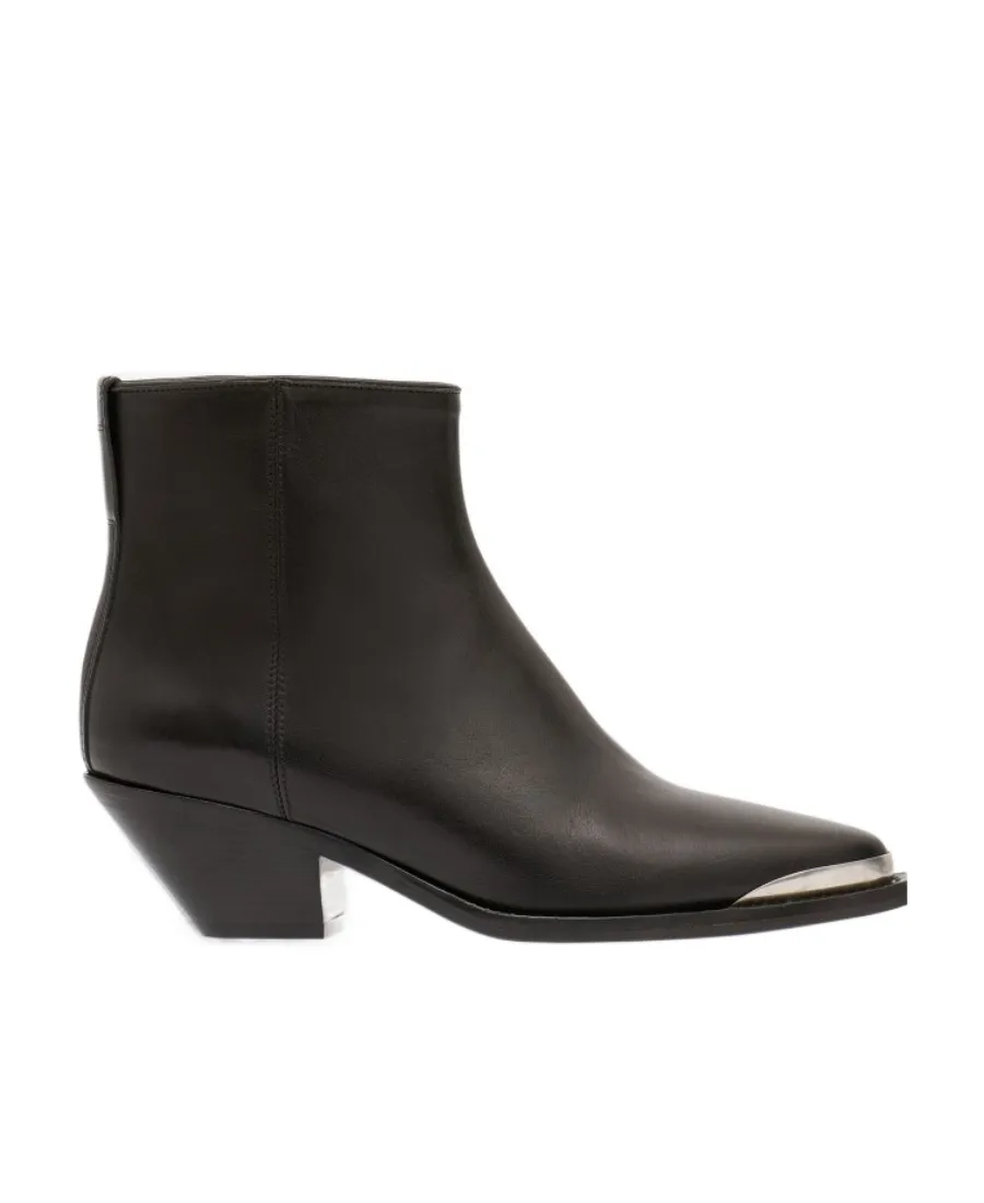 Isabel Marant Adnae Zipped Ankle Boots