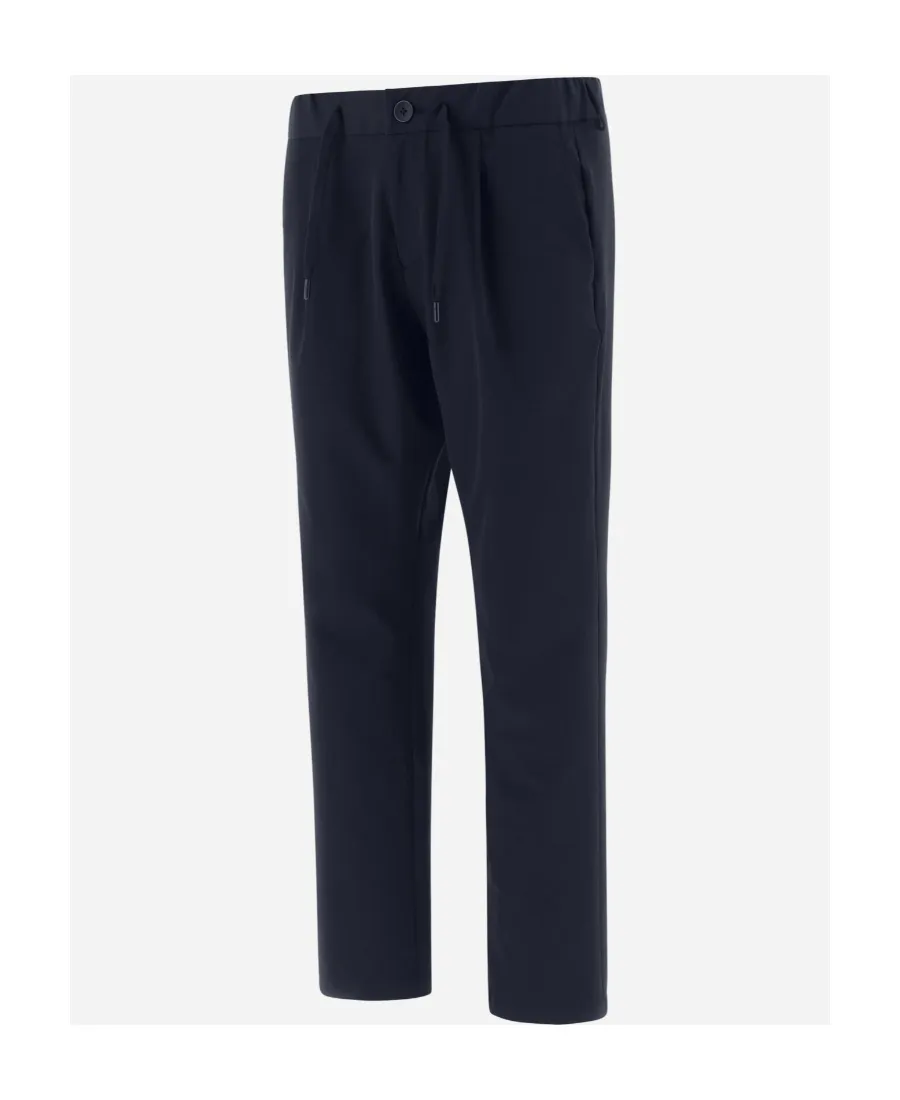 Herno Tapered Leg Drawstring Trousers