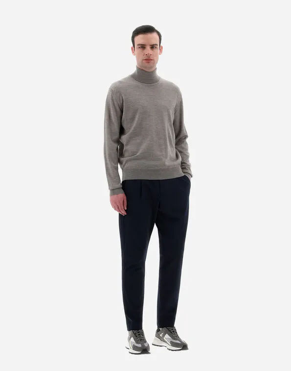 Herno Tapered Leg Drawstring Trousers