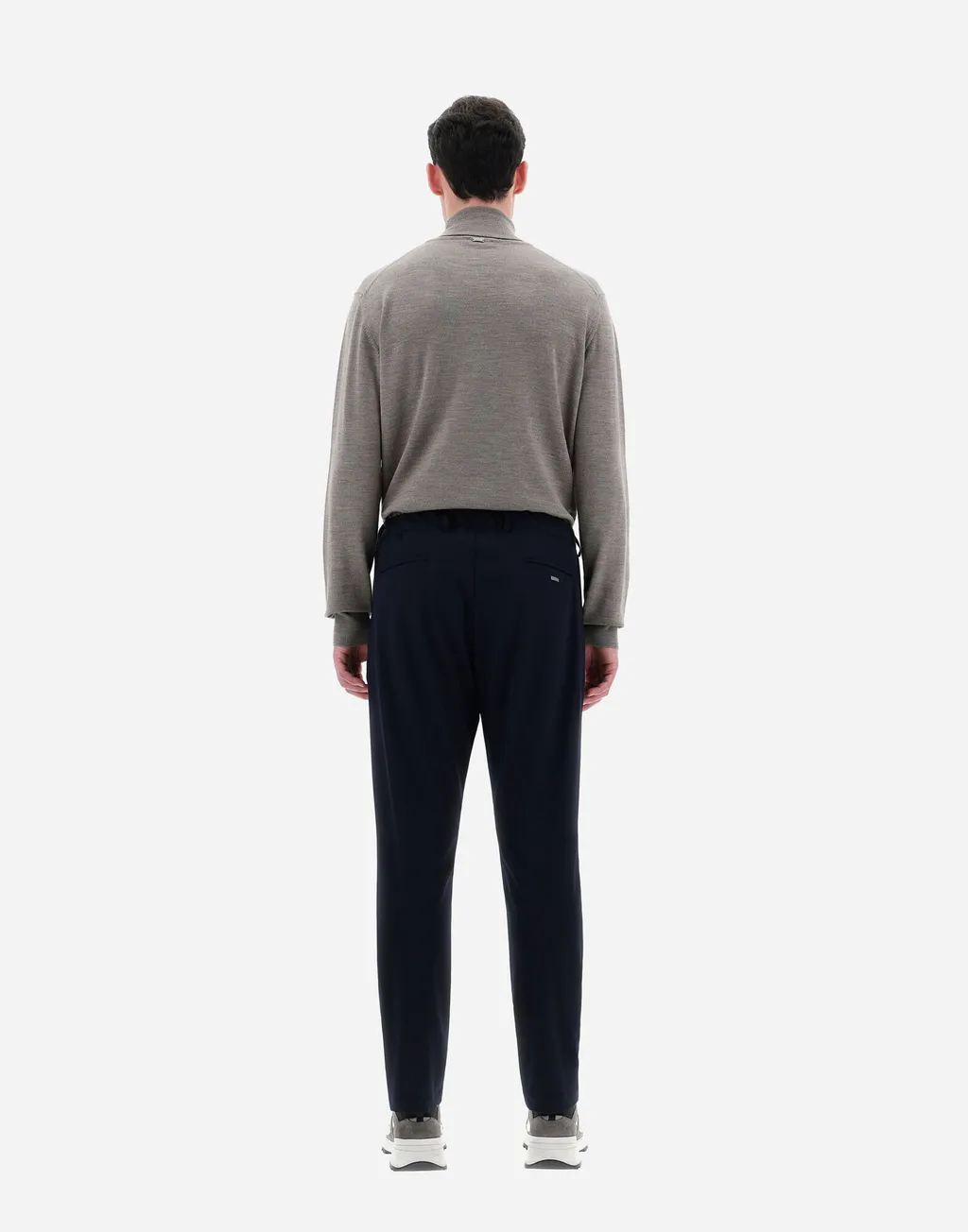 Herno Tapered Leg Drawstring Trousers