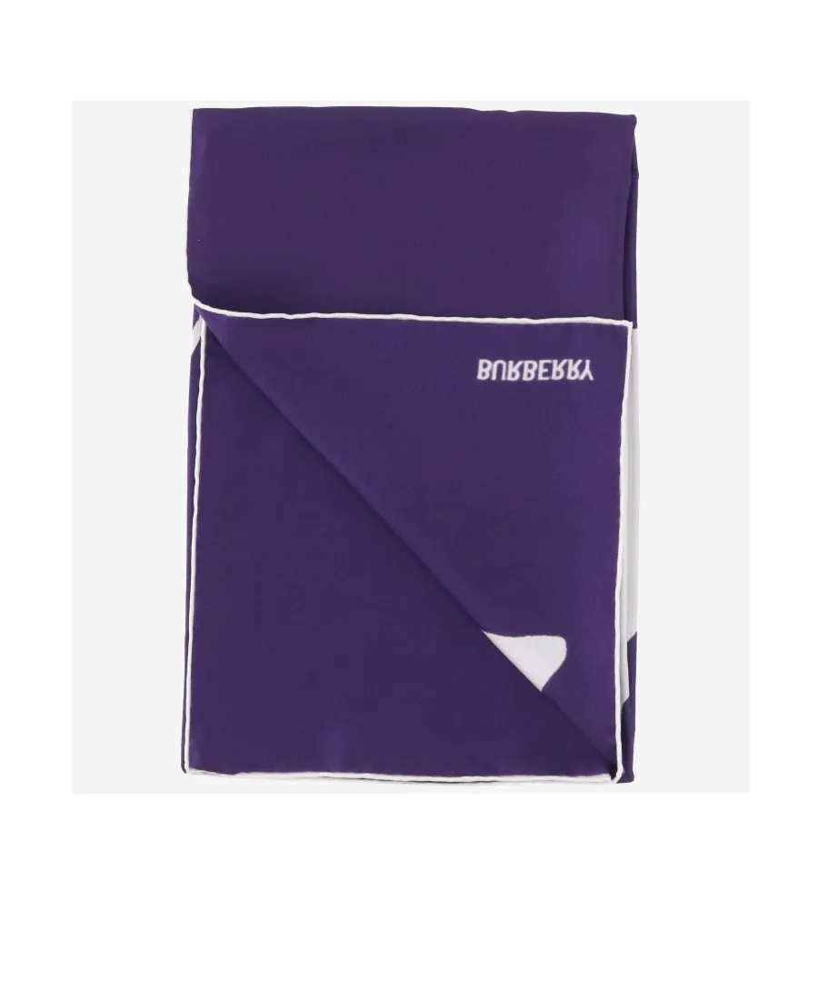 Horse-Print Silk Square Scarf
