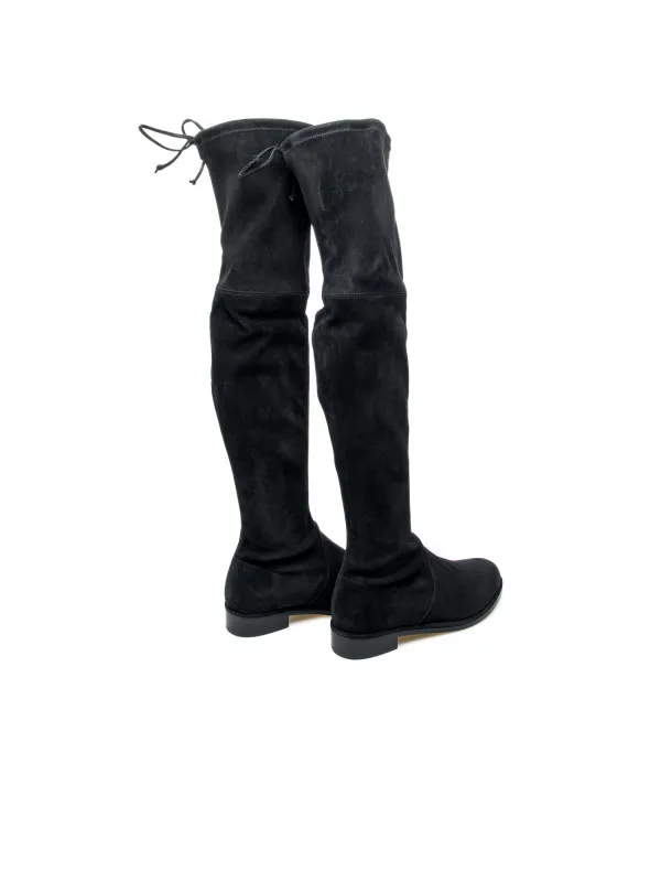 Lowland Lift Suede Thigh-High Boots