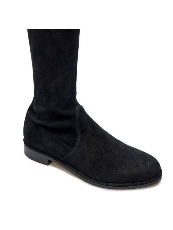 Lowland Lift Suede Thigh-High Boots