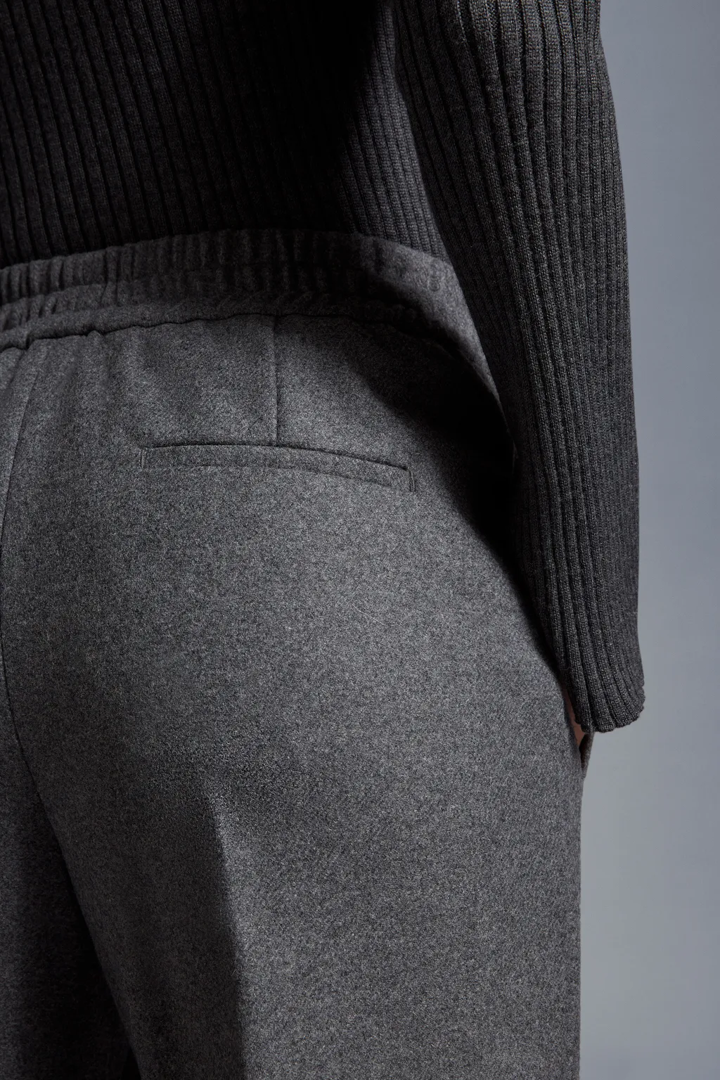 Flannel Jogging Trousers