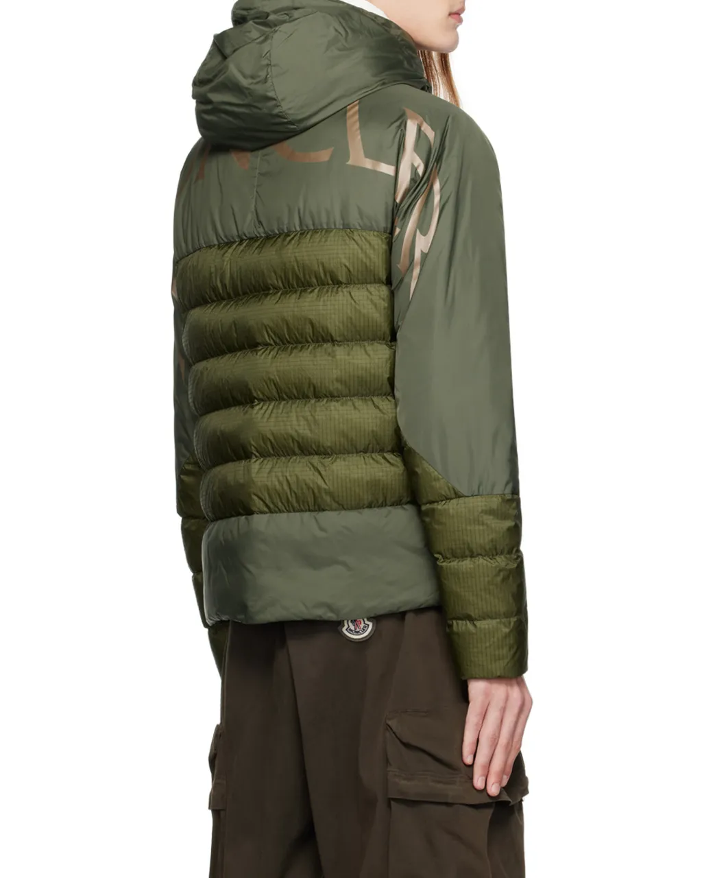 Moncler Panelled Zip-Up Puffer Jacket