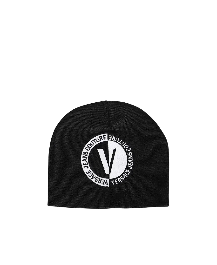 Embroidered-Logo Beanie Hat