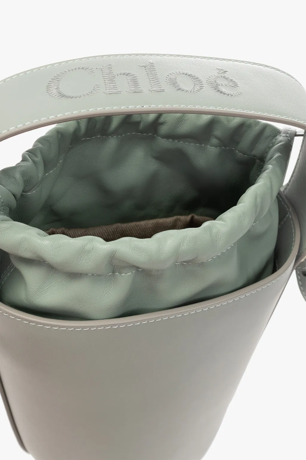 Sense Leather Bucket Bag
