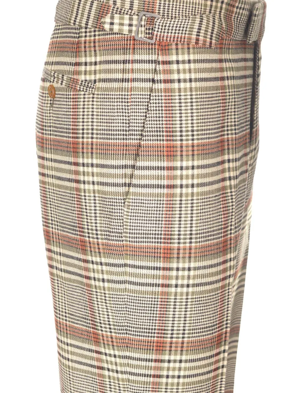 Checked Casual Pants