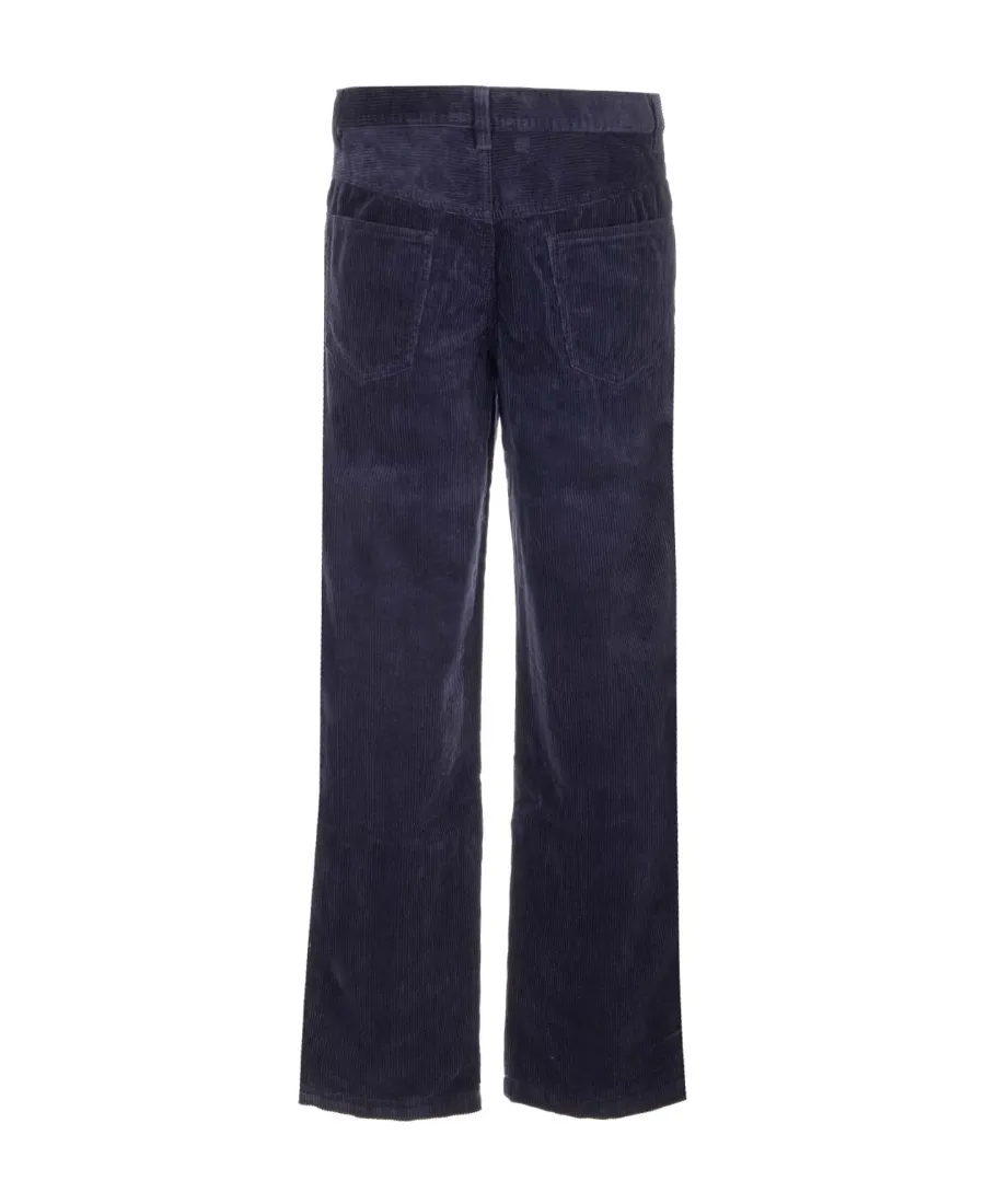 Isabel Marant Jorje-Gb Straight Leg Corduroy Pants