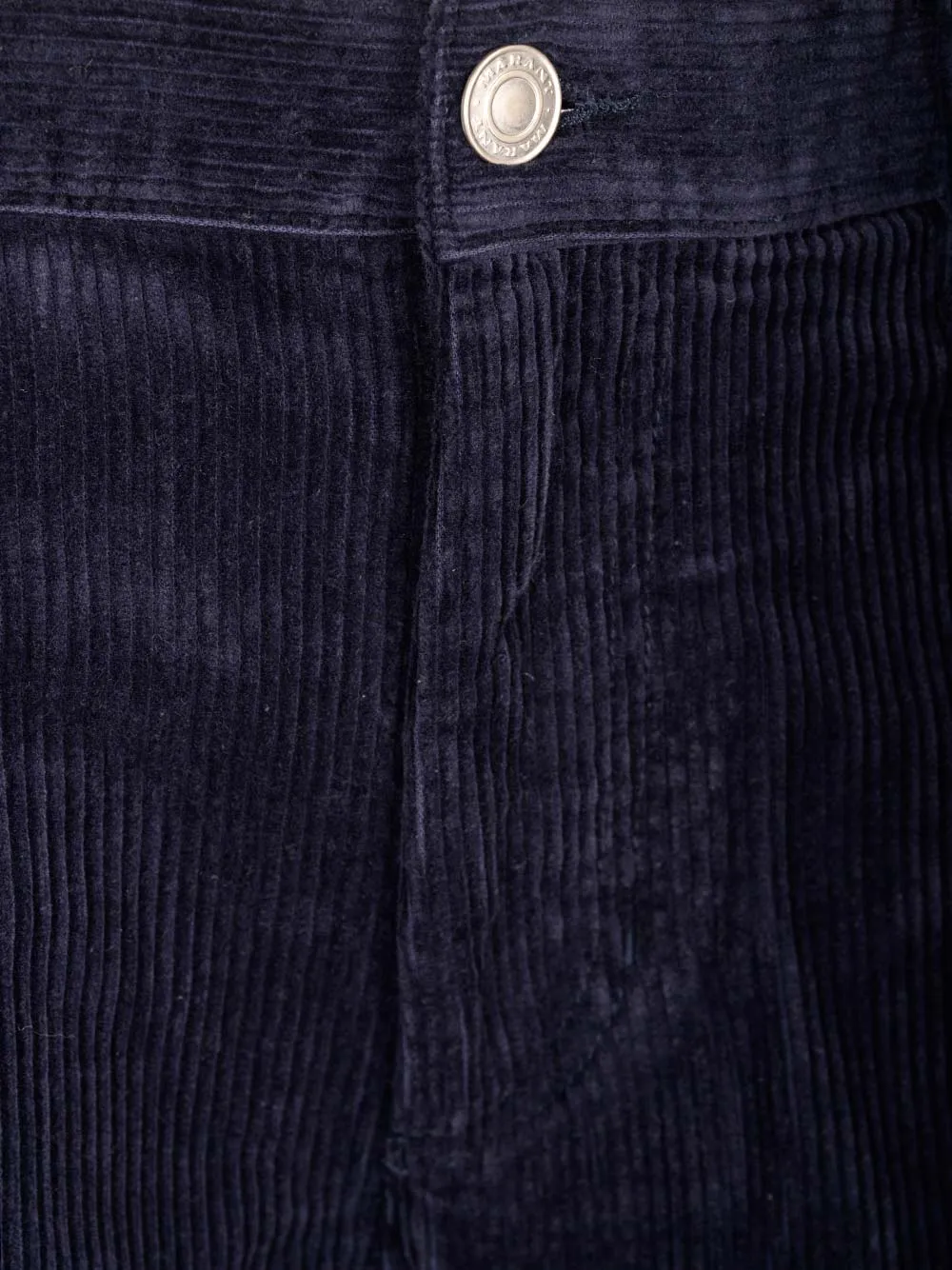 Isabel Marant Jorje-Gb Straight Leg Corduroy Pants