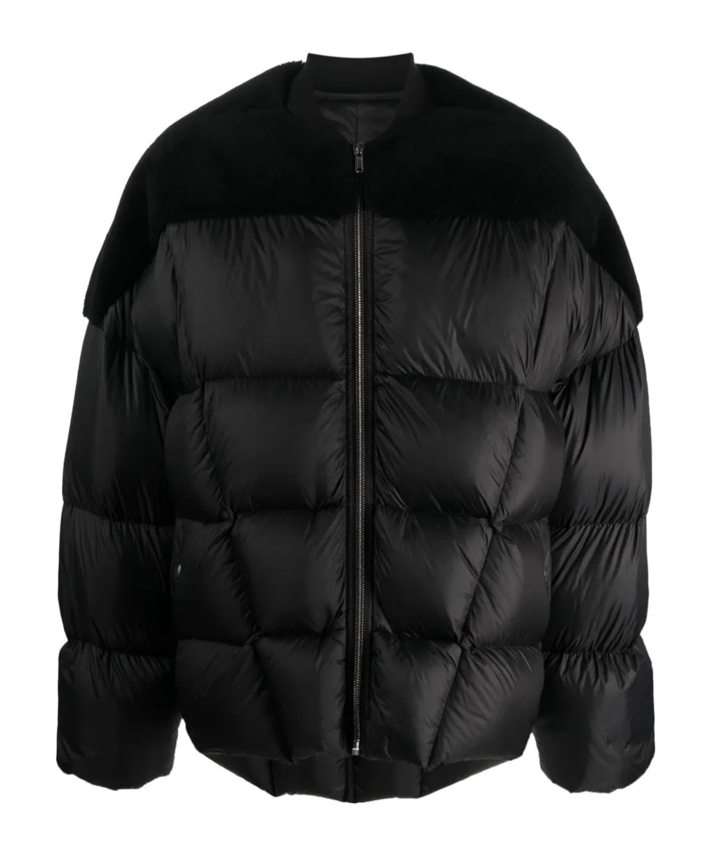 Rick Owens Luxor Flight Zipped Down Jacket
