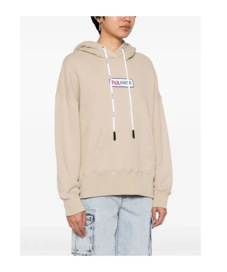 Logo-Embroidered Cotton Hoodie