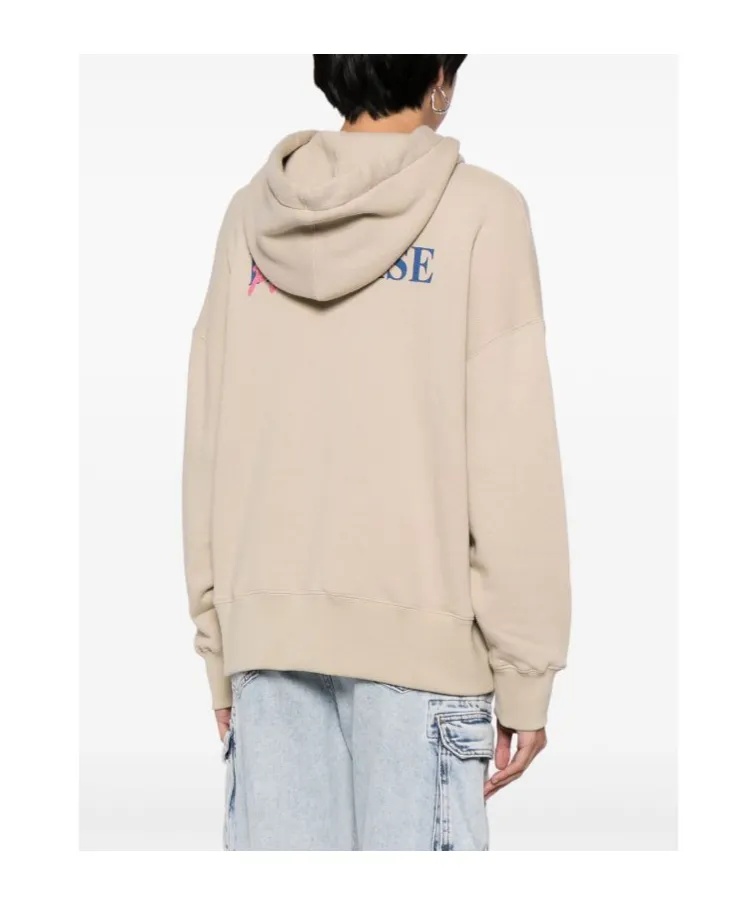 Logo-Embroidered Cotton Hoodie