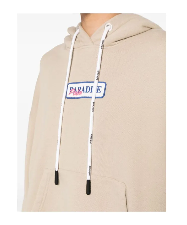 Logo-Embroidered Cotton Hoodie