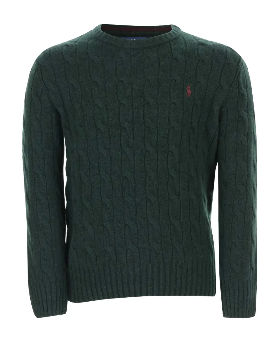 Ralph Lauren Kids Polo Pony Embroidered Crewneck Jumper