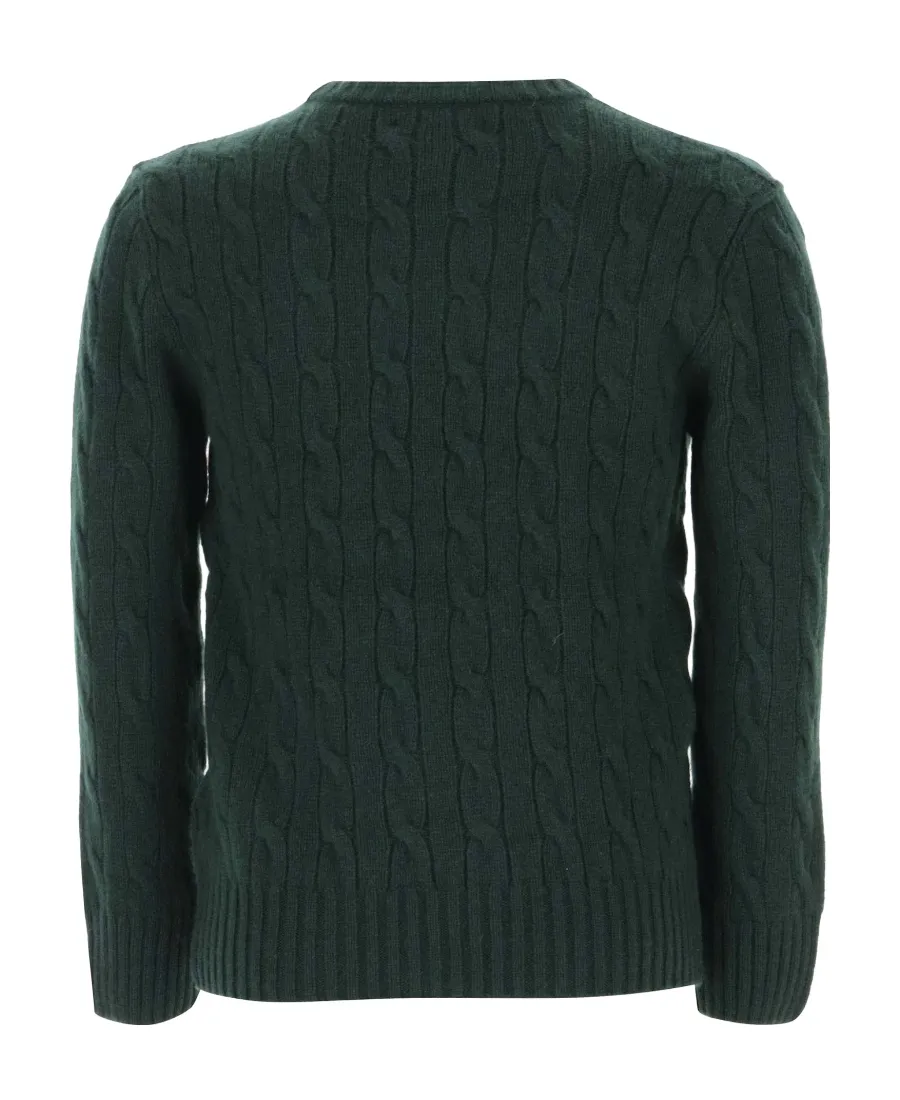 Ralph Lauren Kids Polo Pony Embroidered Crewneck Jumper
