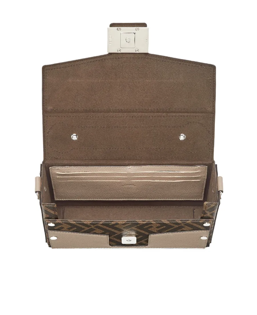 Fendi Ff Soft Trunk Baguette