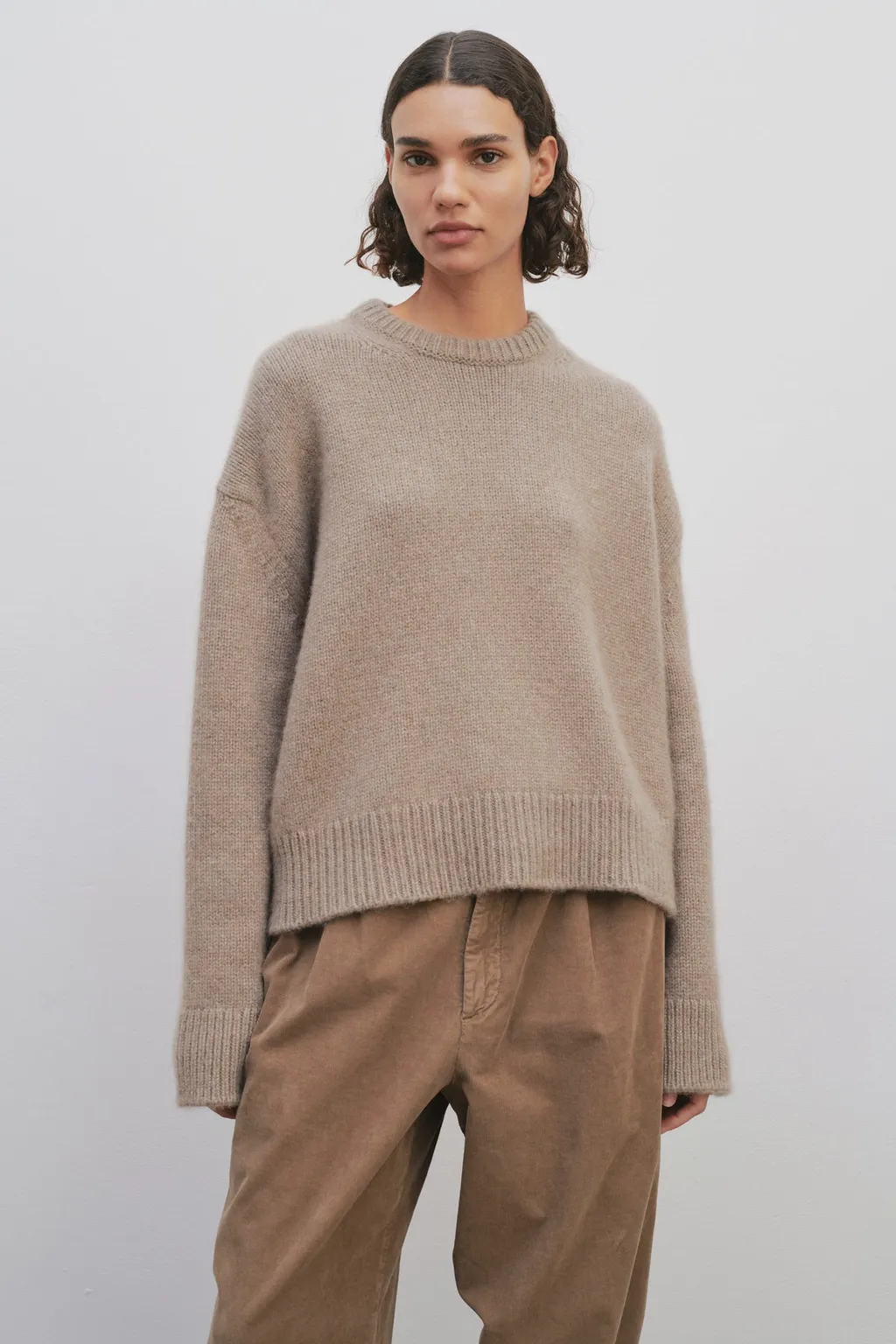 Long-Sleeved Cashmere Sweater