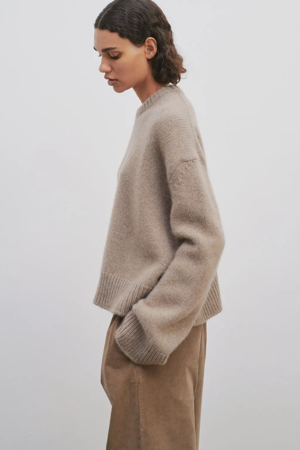 Long-Sleeved Cashmere Sweater