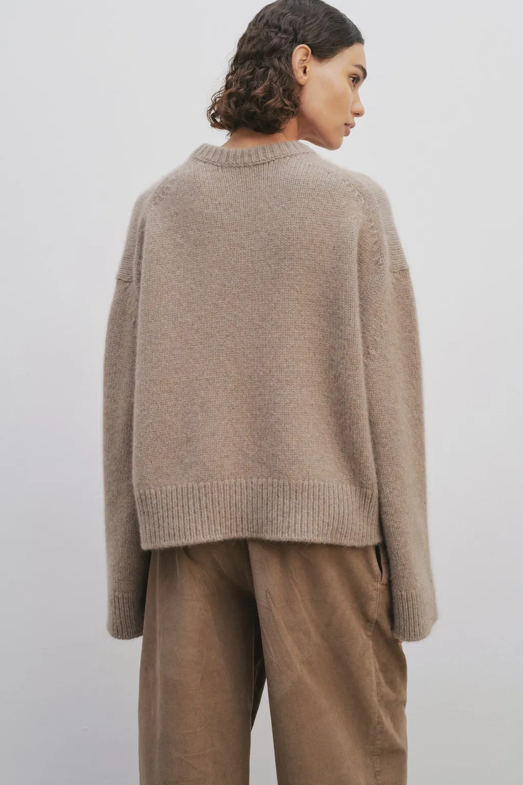 Long-Sleeved Cashmere Sweater