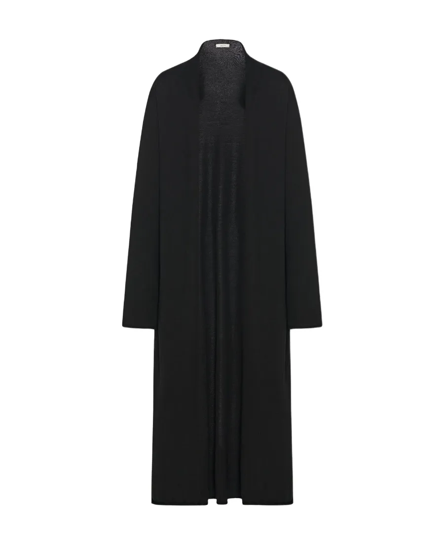 Circle Long Knitted Cardigan